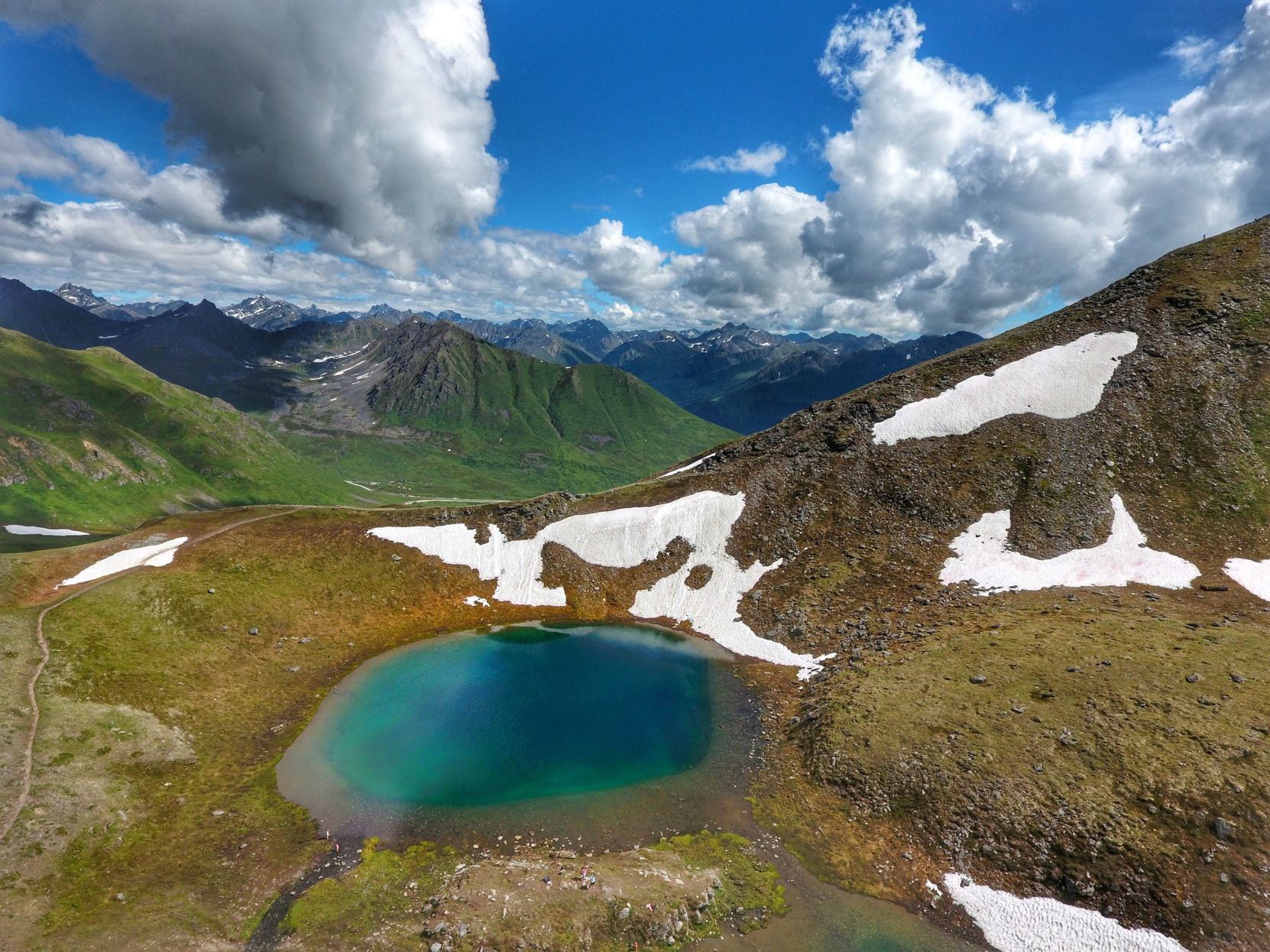 The April Bowl in Hatcher Pass, Alaska